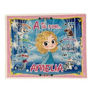A is for...Amelia Custom 30 Piece Puzzle~I AM...Special Smart Brave Kind...P7 10